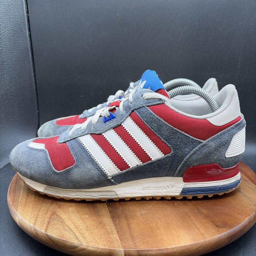 Adidas G96517 2X700 3STREIFEN Mens Size 10 Shoes Red White Blue Sneakers